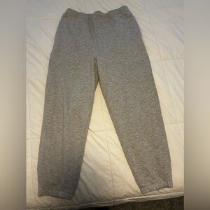 American Eagle grey jogger sweatpants